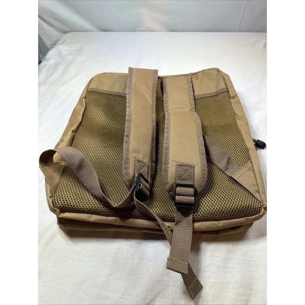NRA TACTICAL Backpack Range Hunting Bag Desert Tan Khaki